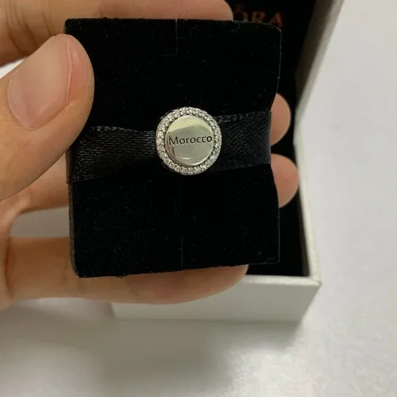 Pandora Morocco Flag Dangle Charm Bead - Picture 2 of 5